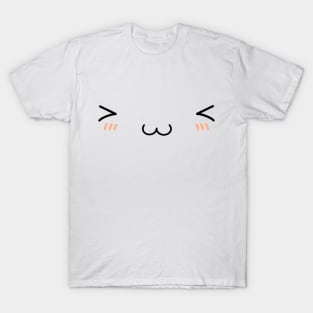 Cute Kawaii Anime Facial Expression T-Shirt